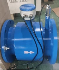 Electromagnetic flowmeter with pressure and flow measurement Electromagnetic flowmeter with pressure and flow measurement